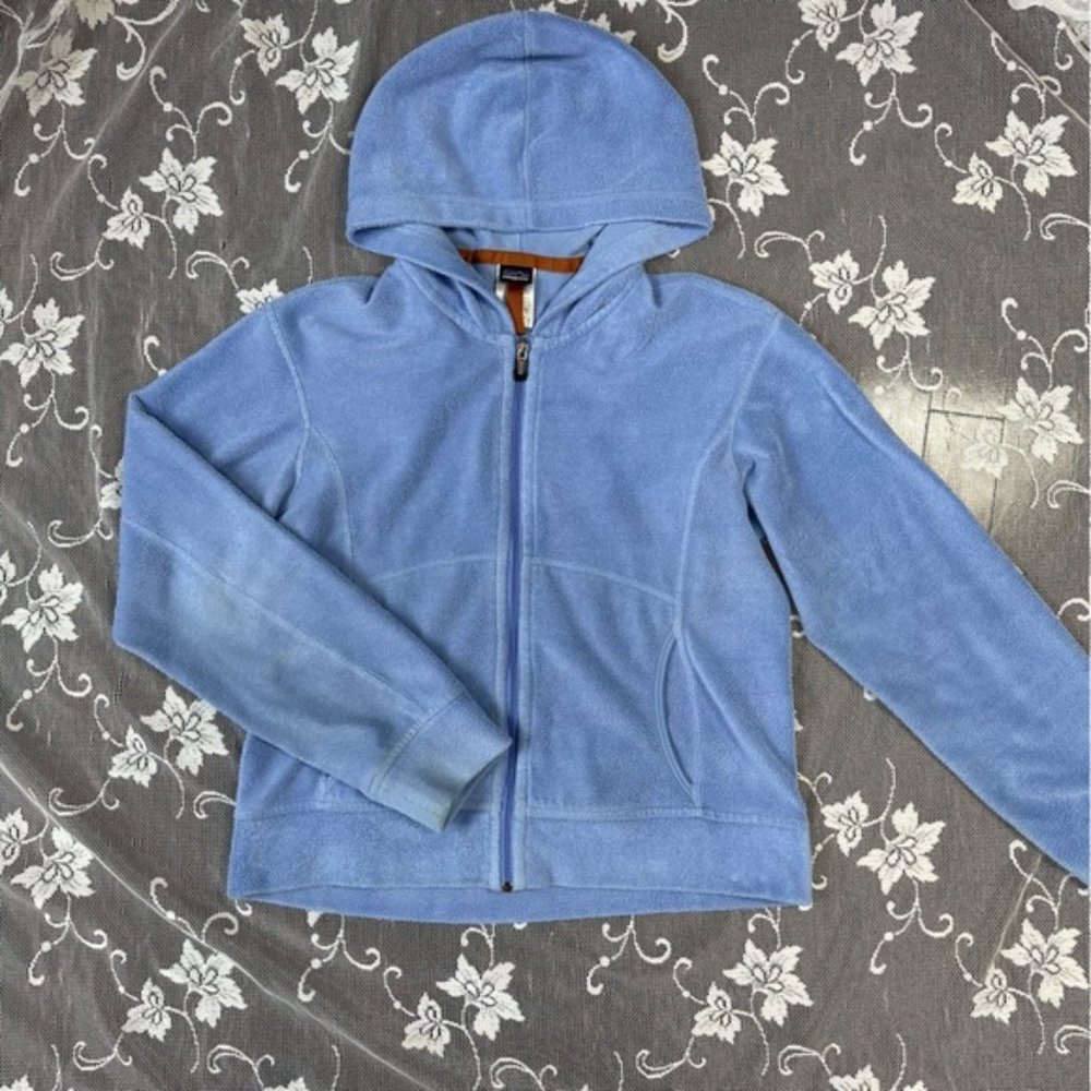 3/$30 Patagonia Zip Up Fleece Hoodie Sz Medium
